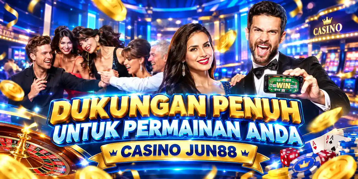 Casino online Jun88 dengan dealer live profesional